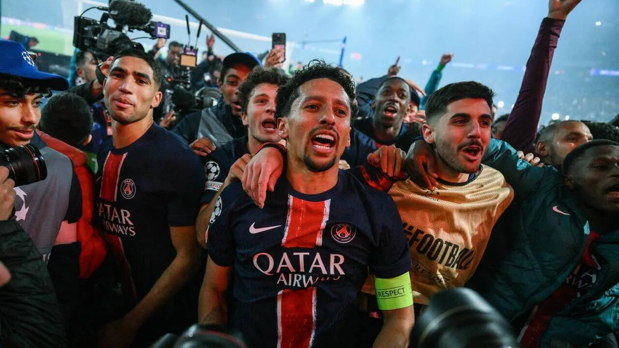 Les footballeurs du PSG jouent la finale de la Ligue des champions, samedi soir, face à l’Inter Milan. Ici, lors de la demi-finale contre Arsenal.